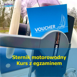 Voucher na kurs sternika motorowodnego z egzaminem